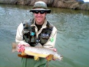 Lustrik and chalk stream brown trout