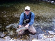Juha and gray Marble trout