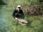 Juha and trophy Rainbow trout