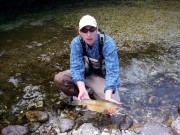 Juha and male Rainbow t.