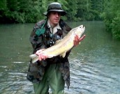 Lustrik and marble trout rain