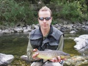 Lustrik and Brown trout, Slo