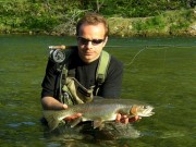 Lustrik and good Rainbow trout Sava