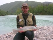 Good Soca Marble trout, Slovenia