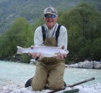 Good Rainbow trout, Spring Slovenia