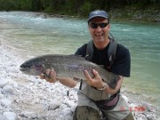 Robert and trophy rainbow trout