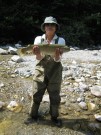 Trophy rainbow trout, Summer