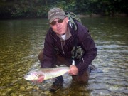 Leigh and Rainbow trout