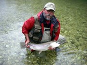 Rob and team, Rainbow trout