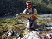 Trophy Marble trout Slovenia