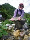 Marble trout, Slovenia 2009