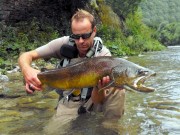 Lustrik and Marble trout, Slovenia