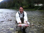 Bill and rainbow trout 2010