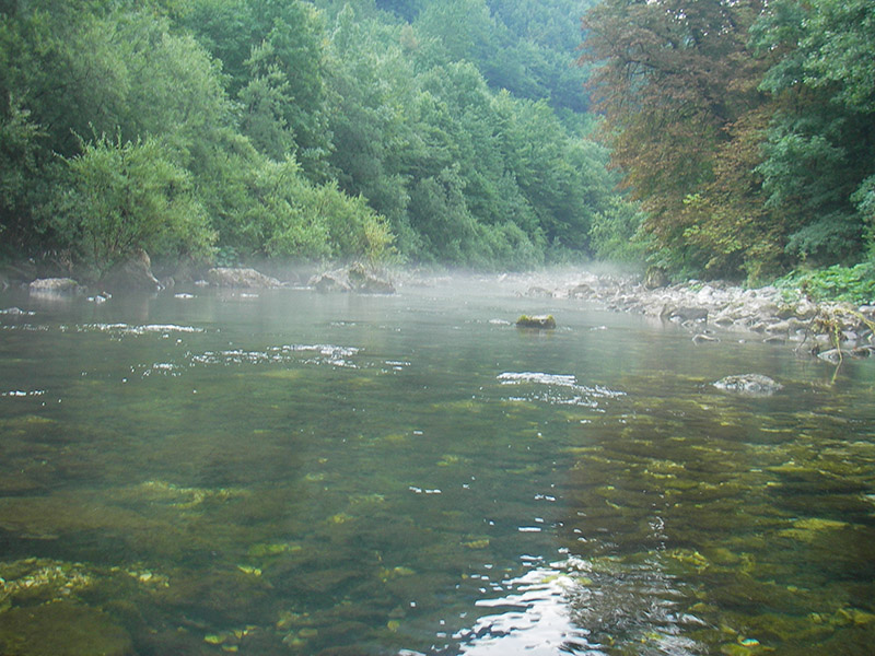 Idrijca river